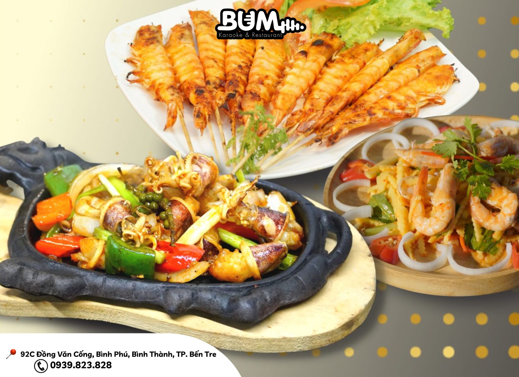 Thực đơn đa dạng đặc sắc với giá cả hấp dẫn